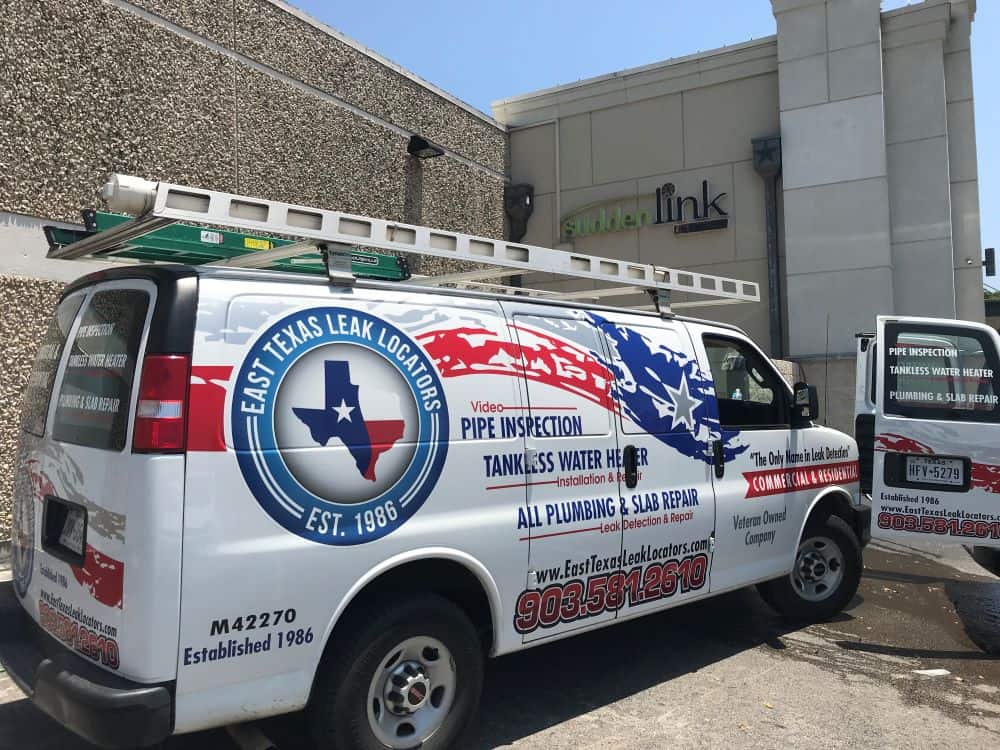 East Texas Leak Locators van